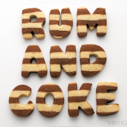 Rum and Coke cookies