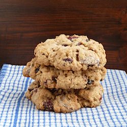 Cranberry Chocolate Oatmeal Cookies