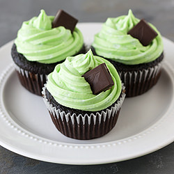 Mint Chocolate Cupcakes