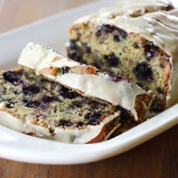 Blueberry-Pecan Loaf Cake