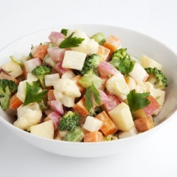 Steamed Vegetable Salad
