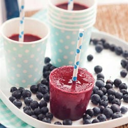 Blueberry Lemon Ice Pops