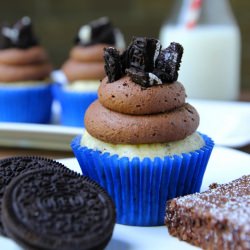 Oreo Brownie Cupcakes