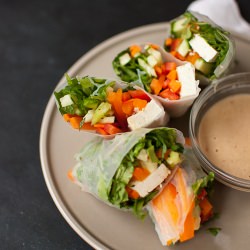 Summer Rolls with Peanut Sauce