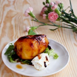 Caramelized pear