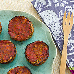 Mini Vegetarian Meatloaves