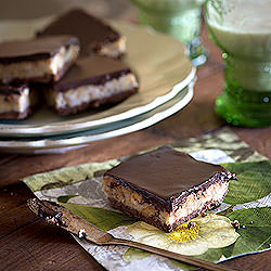 Raw Cacao Walnut Bars