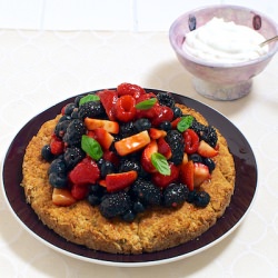 Hazelnut Shortcake with Berries