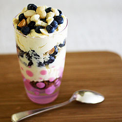 Lemon Blueberry Macadamia Parfait