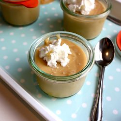 Salted Butterscotch Pots de Creme