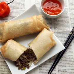 Asparagus Egg Rolls