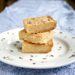 Honey Lavender Shortbread