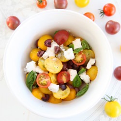 Greek Cherry Tomato Salad