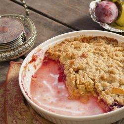 Mixed Fruit Crumble