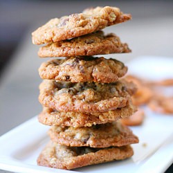 Pretzel Toffee Cookies