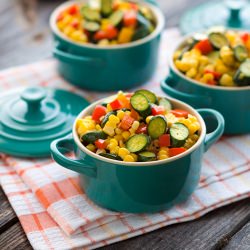 Zucchini, Corn, Sweet Pepper Mix
