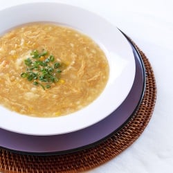 Corn and Crab Egg Drop