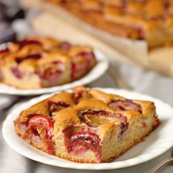 Whole Wheat Plum Pie