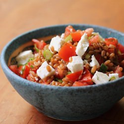 Spelt Salad with Tomatoes