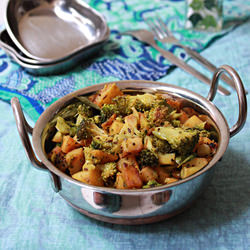 Broccoli & Potato Fry