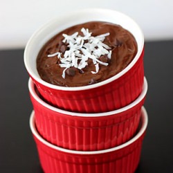 Coconut Chocolate Pudding