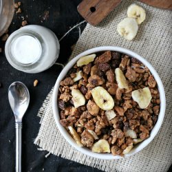 Grain Free Banana Walnut Granola