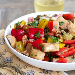 Sweet Pepper Panzanella