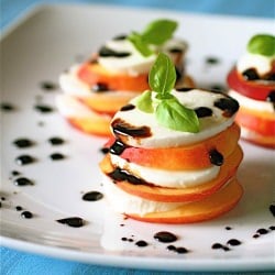Nectarine Caprese Salad