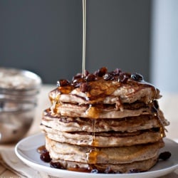 Oatmeal Cookie Pancakes