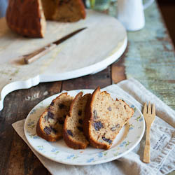Chocolate Banana Pecan Bundt Cake