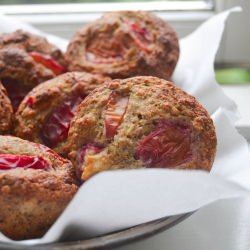 Plum & Almond Muffins