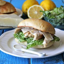 Chicken Caesar Sandwiches