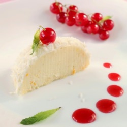 Vanilla bean mini cheesecake