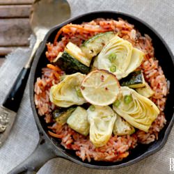 Tomato & Mustard Seed Rice