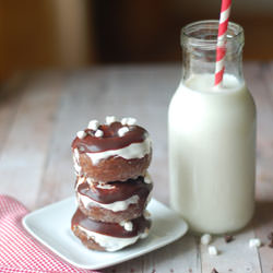 Mini Hot Chocolate Donuts