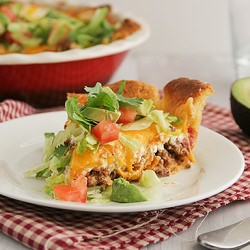 Taco Crescent Pie