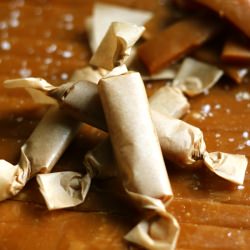 Vanilla Salted Caramels