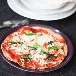 Margherita Tortilla Pizza