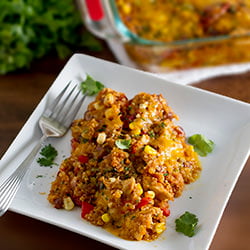 Southwestern Quinoa Casserole