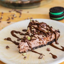 Frozen Mint Chocolate Pie