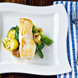 Seared Halibut