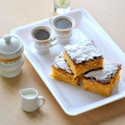 Fluffy orange cake