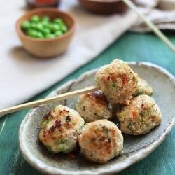 Juicy Chicken Meatballs