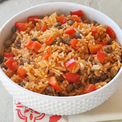 Rice with Green Pigeon Peas
