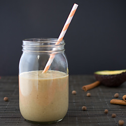 Pumpkin Spiced Avocado Smoothie