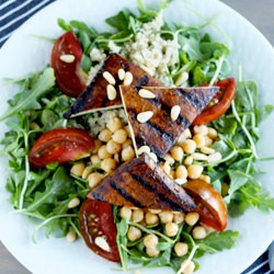 garlicky balsamic tofu