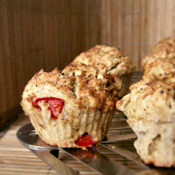 Spicy Pesto Muffin