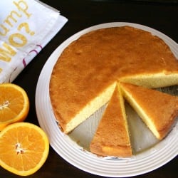 Tipsy Cornmeal Cake