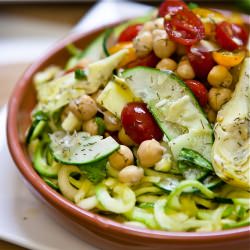 Mediterranean Zucchini Pasta Salad