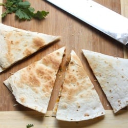 Margarita Chicken Quesadillas